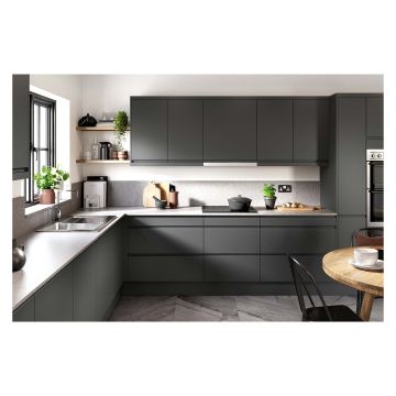 Capri Dark Grey 935mm Corner Base Unit Fascias Pack 2 of 2