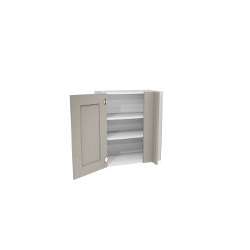 Verona  Pebble 600mm Straight Corner Wall Unit