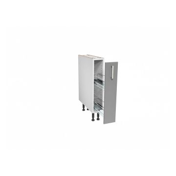 Verona Grey 150mm Pull Out Base Unit With Wirework