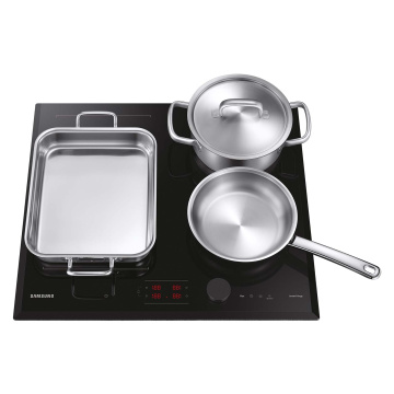 Samsung Series 6 60cm 4 Zone Slim Fit Induction Hob With Flex Zone Plus NZ64B6058KK 