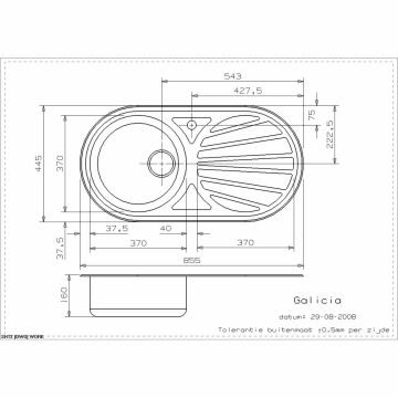 Reginox Galicia Lux Stainless Steel Kitchen Sink & Tap Pack