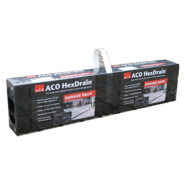 ACO HexDrain Garage Pack 3 x 1m Channels