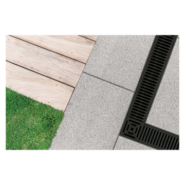 ACO RainDrain Corner Unit With Iron Grating 