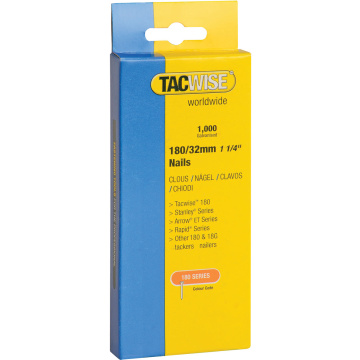 Tacwise 180 Series 32mm Brad Nails Pack of 1000
