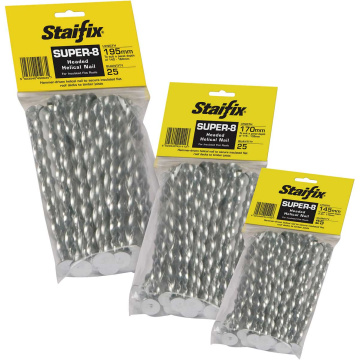 Super-8 Headed Helical Nail 170mm Pack of 25