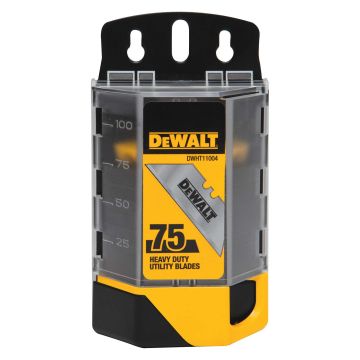 DeWalt Induction Hardened Utility Blades Pack of 75
