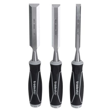 Tradestar 3 Piece Wood Chisel Set