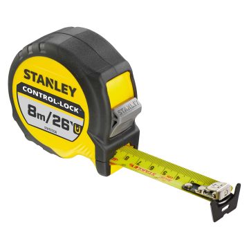 Stanley Control-Lock Pocket Tape Measure 25mm x 8m