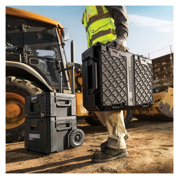 ToughBuilt StackTech 3-Piece Rolling Tool Box Set