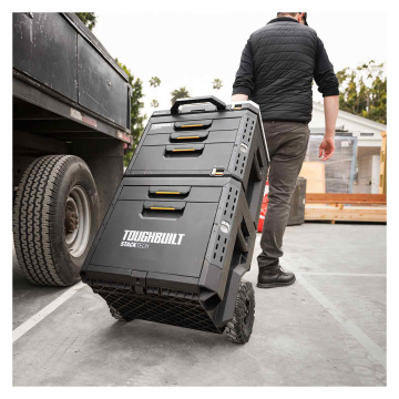 ToughBuilt StackTech 2-Drawer Rolling Locking Box