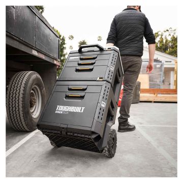 ToughBuilt StackTech 2-Drawer Rolling Locking Box