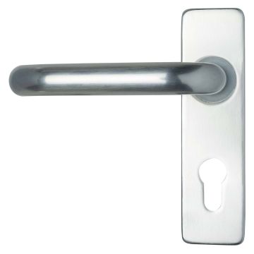 Fire Door Aluminium Euro Profile 48.5mm Safety Lever Handle SAA