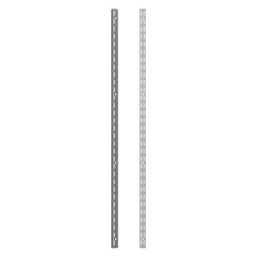 Twinslot Shelving Upright Krome