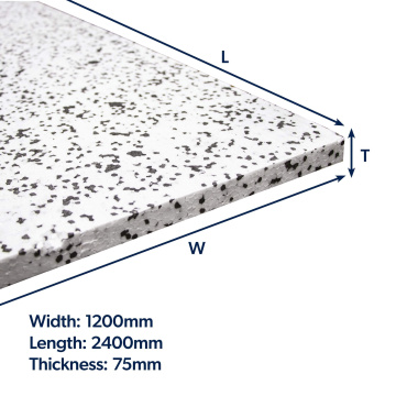 Jabfloor 70 Floor Insulation 2400 x 1200 x 75mm