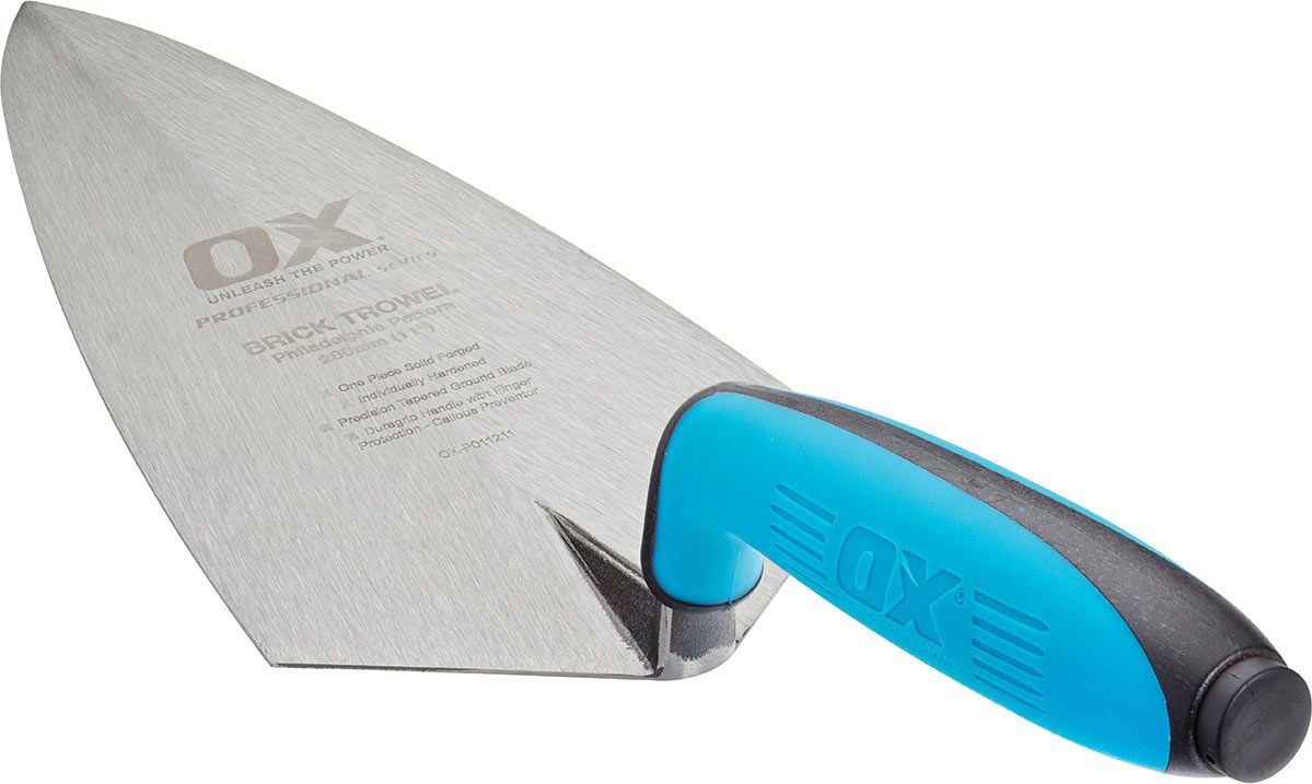300mm 12 OX Pro Brick Trowel Philadelphia Pattern