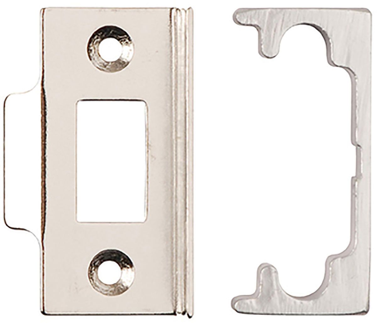 Economy Rebated Mortice Latch Nickel Plated 63mm Selco