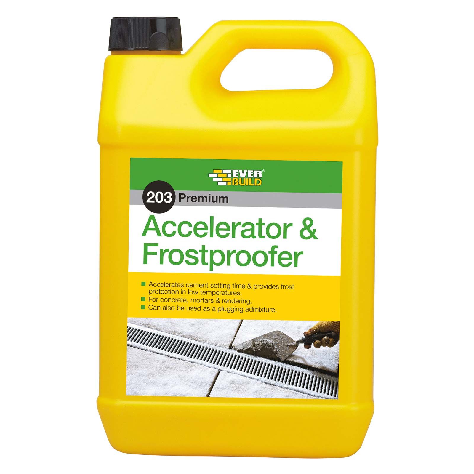 Image of Everbuild Everbuild 203 Accelerator and Frostproofer 5 Litre