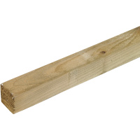 Sawn Treated Green Easi Edge 50 x 47mm (2" x 2") Kiln Dried FSC®