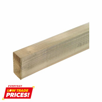 Sawn Treated Easi Edge 125 x 47mm (5" x 2") Kiln Dried C16  FSC®