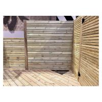 Treated Garden Screening Batten 25 x 100 x 4200mm (4" x 1")
