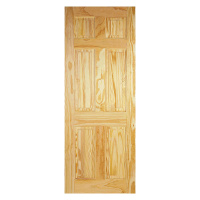 6 Panel Clear Pine Internal Door