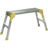 ProDec 800mm x 300mm Folding Aluminium Workstand/Hop-Up 600mm Height