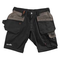 Scruffs Black Worker Plus Holster Shorts