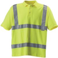 Blackrock Hi-Vis Work Utility Polo Shirt, Yellow T-Shirt