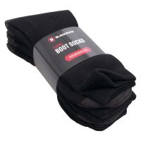 Blackrock Black Boot Socks (Pack of 3)