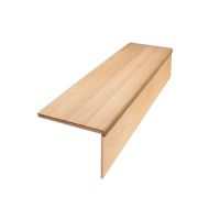 Stair Klad Single Tread & Riser Oak Kit Lacquered 1000mm
