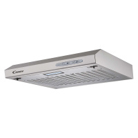 Candy 60cm Silver Standard Visor Cooker Hood