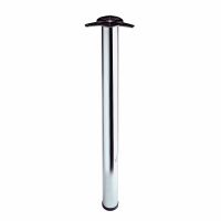 Worktop Support Leg Chrome