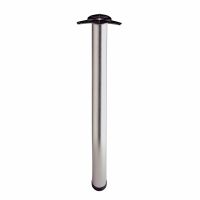 Worktop Support Leg Brushed Nickel
