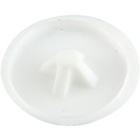 Plustop Screw Cover White Pack of 50