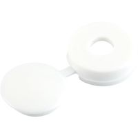 Domecap Screw Cover White
