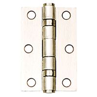 Ball Bearing Butt Hinges Satin Nickel 76mm Pack 2
