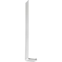 White Fascia In-Line Joiner 300mm x 40mm