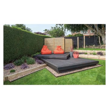 Treated Garden Screening Batten 25 x 50 x 4200mm (2" x 1") NOM PEFC/16-37-158