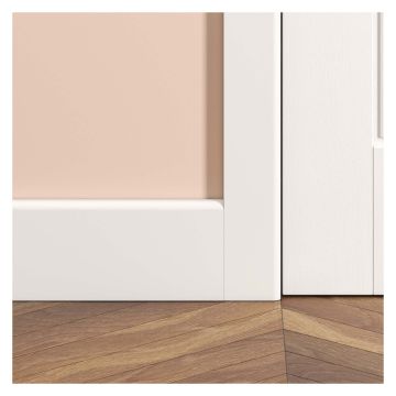 Primed MDF Bullnose Skirting 94 x 14.5 x 4200mm FSC®