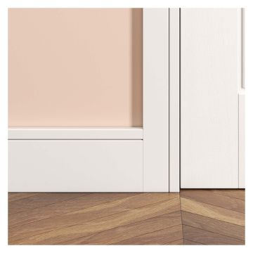 Primed MDF Round & V Groove Architrave 69 x 14.5 x 4200mm FSC®