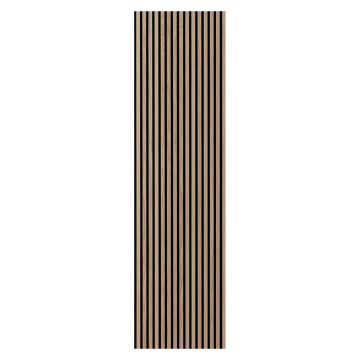 Premium Light Oak Acoustic Panel 2440 x 605 x 22mm