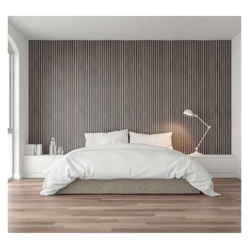 Premium Grey Oak Acoustic Panel 2440 x 605 x 22mm
