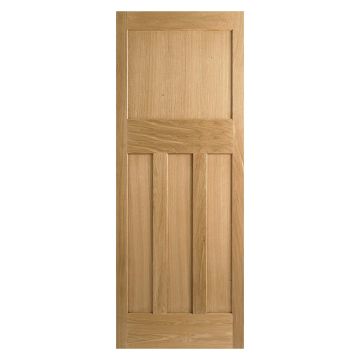 DX30 Unfinished Oak Door 1981 x 762  (6'6" x 2'6")