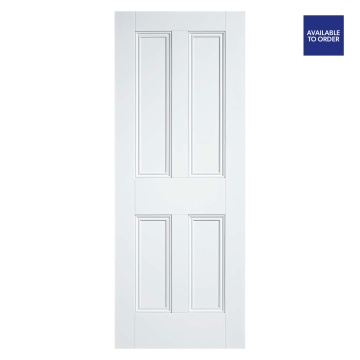 4 Panel Primed White Doors