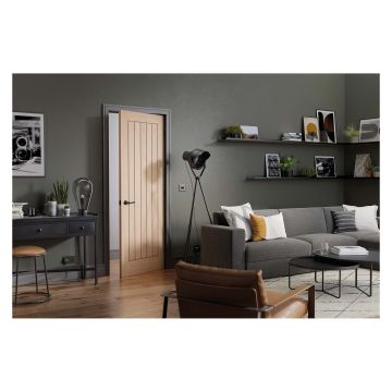 Pre Finished Belize Oak Door FSC® 1981 x 838mm (6'6" x 2'9")