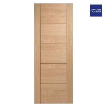 Vancouver 5 Panel Pre-Finished Oak Door 1981 x 838mm