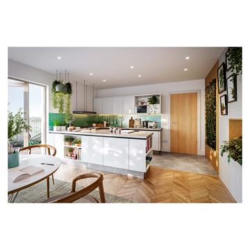 White Oak Veneer Internal FD30 Fire Door 1981 x 762 x 44mm