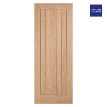 Belize Unfinished Oak FD30 Fire Doors