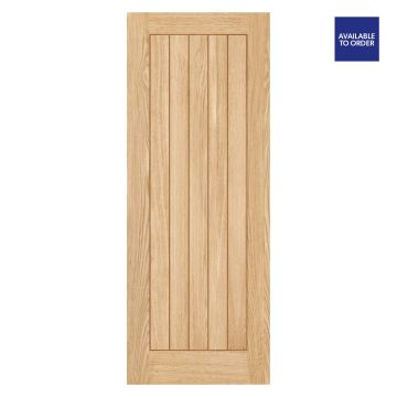 Belize Pre-Finished Oak Fire Door FD30 1981 x 686mm