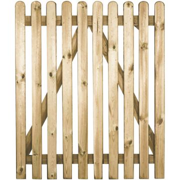 Fence Wicket Gate Rounded Top 1000 x 900mm FSC®